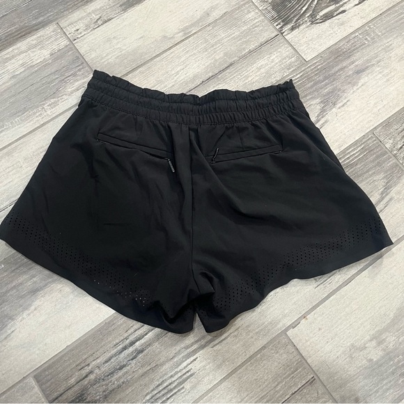 Athleta Baja Short 2.0 Laser Cut Shorts Lightweight Drawstring Zipper Shorts 2 - Picture 3 of 10